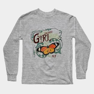 The best girl  butterfly Long Sleeve T-Shirt